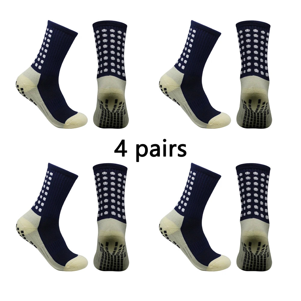 POWERGRIP Anti-Slip Socks For Men (4 pairs)