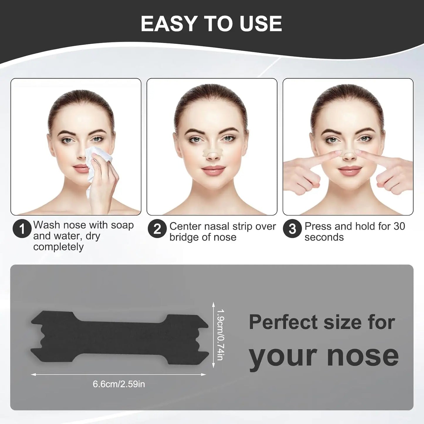 Anti-Snore Nose Strips for Better Sleep Men & Women