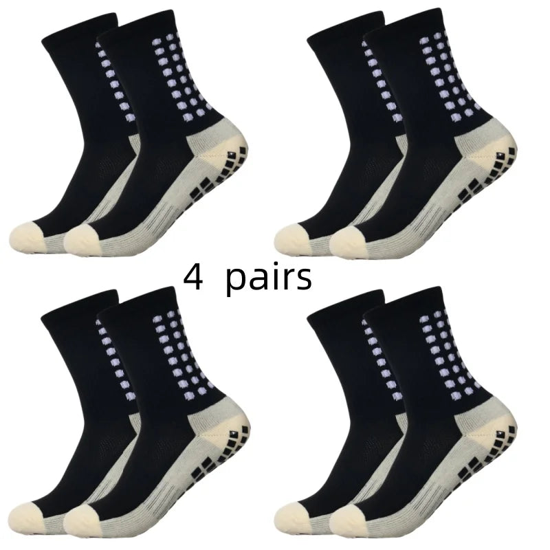 POWERGRIP Anti-Slip Socks For Men (4 pairs)